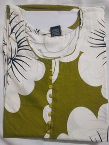 Floral Print Kurta New