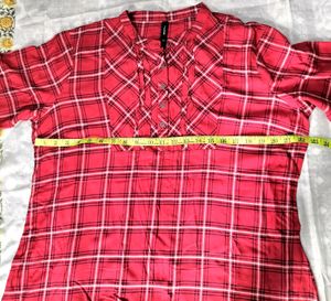 Red Tunic Kurti
