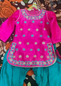 Traditional Punjabi Suit for Baby Girl | Age 2-3