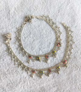 Pure Silver Anklets with Bells