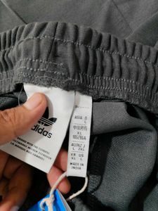 Adidas Originals Charcoal Grey Sweatpants Size &#34;L&#34;