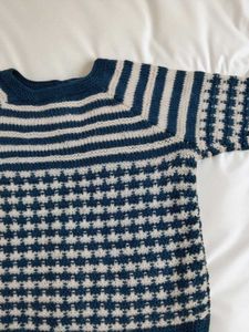 Unisex Kids Handmade Knitted Woolen Sweater