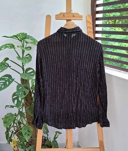 Striped Button-Down Shirt