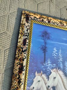 SEVEN HORSE BEAUTIFUL PAINTING