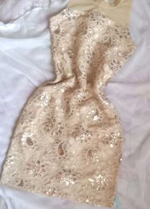 Elegant Golden Dress