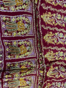 Heavy Work Gujarati Chunri Saree
