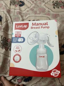 LuvLap Manual Breast Pump - New in Box!