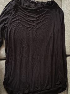Marks And Spencer Stretchable Black Top