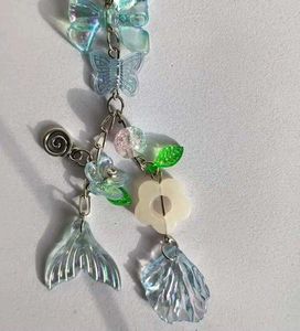 pastel blue phone charm