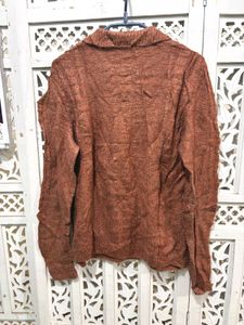 🎀Brown Pullover Sweater C