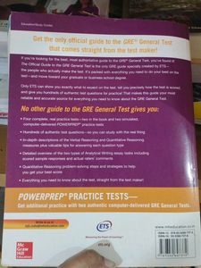 GRE Prep Book