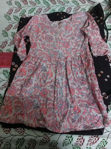 Floral Print Kurta