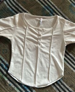 White Corset Top