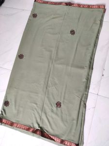Olive Colour Sareee