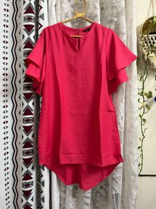 High Low Pink Dress