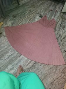 Peach Beautiful Dress 👗 😍