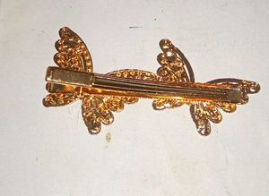 Diamond Butterfly Clip