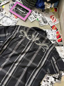 Vintage Plaid Short Sleeve Shirt