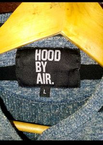 Stylish Striped Grey Sweatshirt