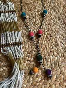 2 Beaded Necklace Set