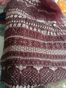 Elegant Maroon Lehenga Choli