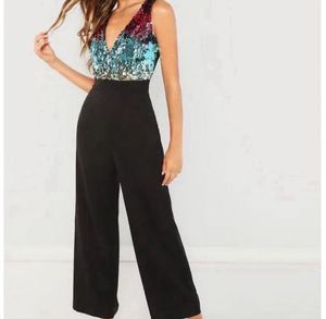 Sequin Work Shein Jumpsuit