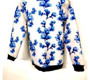 Floral Print Sweatshirt
