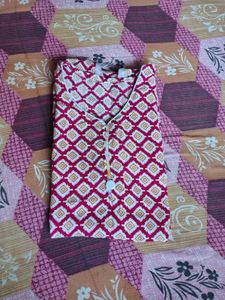 Cotton Sleeveless Kurti
