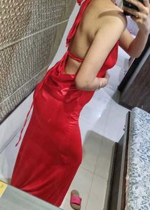 Red Pretty Long Gown