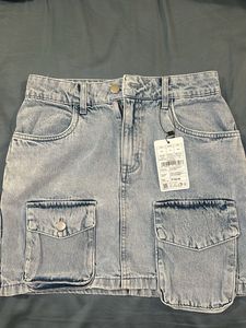 Mini Denim Skirt