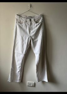 Roadster Straight Fit High Rise Pure Cotton