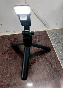 Mini Tripod with LED Light