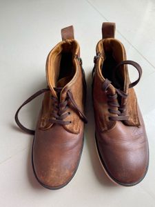Mochi - Pure Leather Ankle Boots (foot size 3)