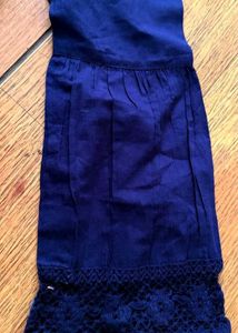 Elegant Blue Ethnic Skirt