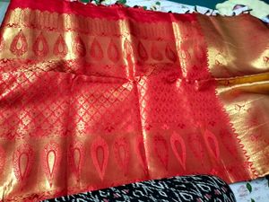 Pure Kanchi Silk Saree ♥️🍒