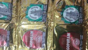 Gopuram Kumkum And Turmerik Powder