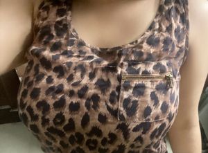 Animal Print Tank Top