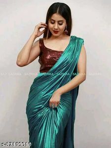 Beutiful Saree With Blouse Only Rs 349