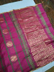 Rose Cotton Silk Sare