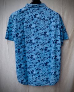 Blue Patterned Shirt