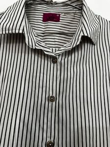 Striped Button-Down Shirt