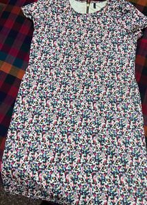 Patterned Casual Dress