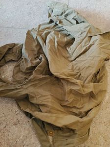 Khaki Button-Down Shirt