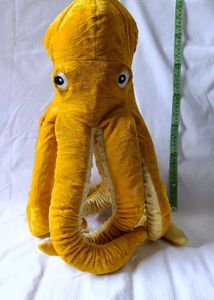 Giant Yellow Octopus Plush