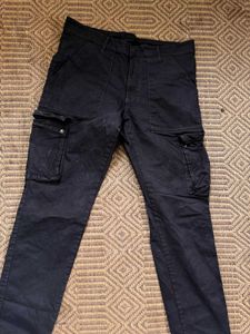 Black Cargo Pants