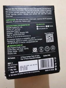 Pee Safe Ultra Thin Pads