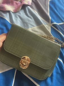 Olive Green Crossbody Bag