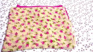 Floral Print saree