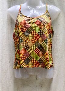 I. Patchwork Cami Top