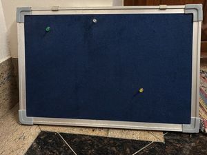 Navy Blue Pin Board